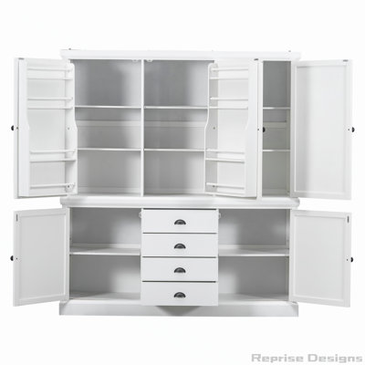 Armoire de cuisine de 73 po avec rangement et garde-manger autoportants