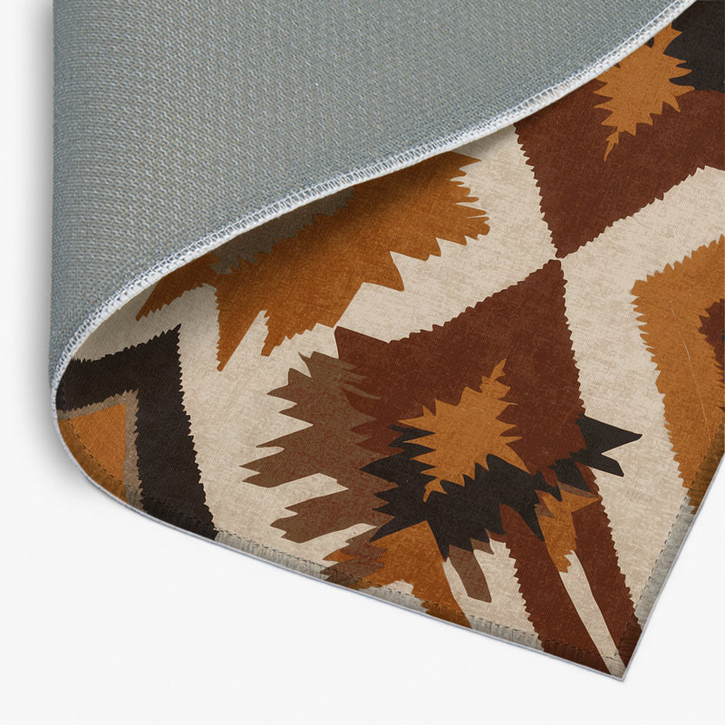 Ancient Arches Indoor And Outdoor Area Rug, Rectangle 1'6" x 2'6"