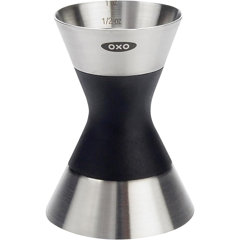 Visol Perfect Shot Stainless Steel Double Jigger Cup, Chrome