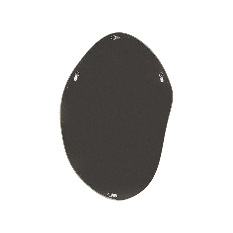 Cadeon Fabric Wavy Wall Mirror