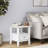 Amherst Solid Wood Transitional End Table with Drawer and Shelf-534207642