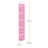 10-Shelf Hanging Shoe Shelves - Pink
