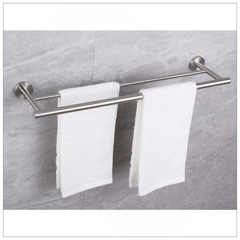 Porte-serviettes mural 23,6 po, Brushed Nickel