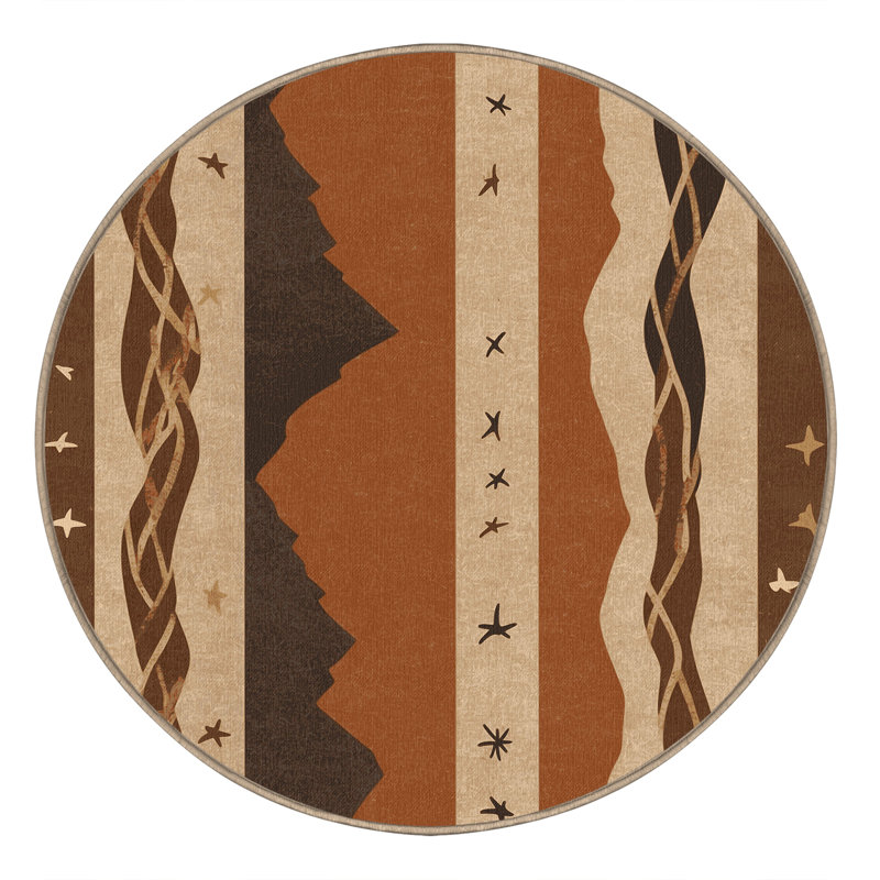 Ripple Sands Rug, Round 5'