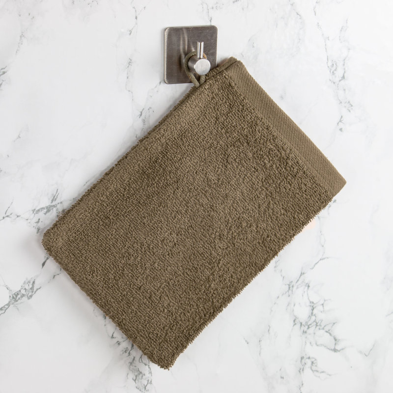 Midweight Washcloth, Tobacco