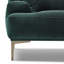 Canapé modulaire en tissu velours Amalfi 94,5 po Mineta-122253132-122253133
