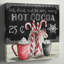 Peppermint Cocoa - impression sur toile tendue-816915918