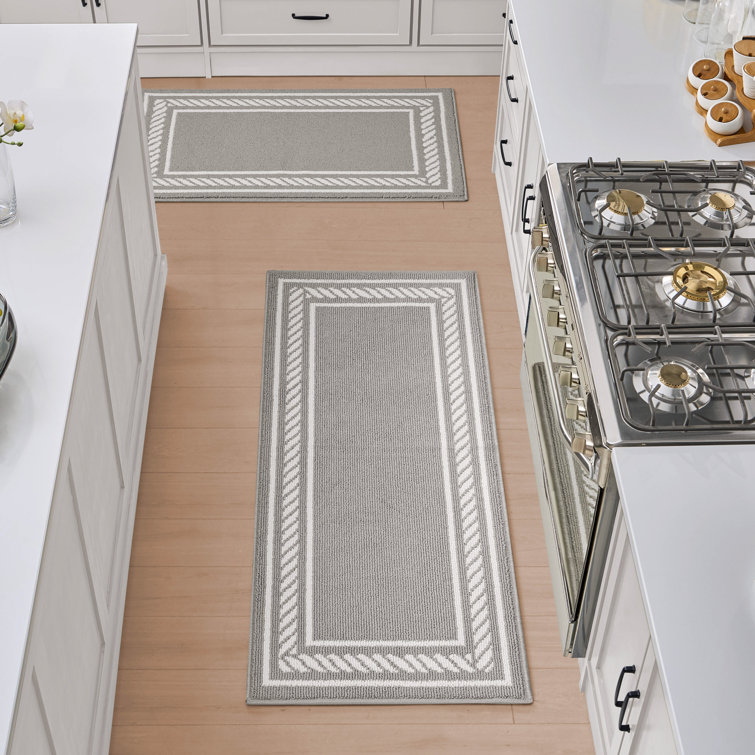 Nautica Rope Border All Loop Tufted 2-Piece Rug Sets