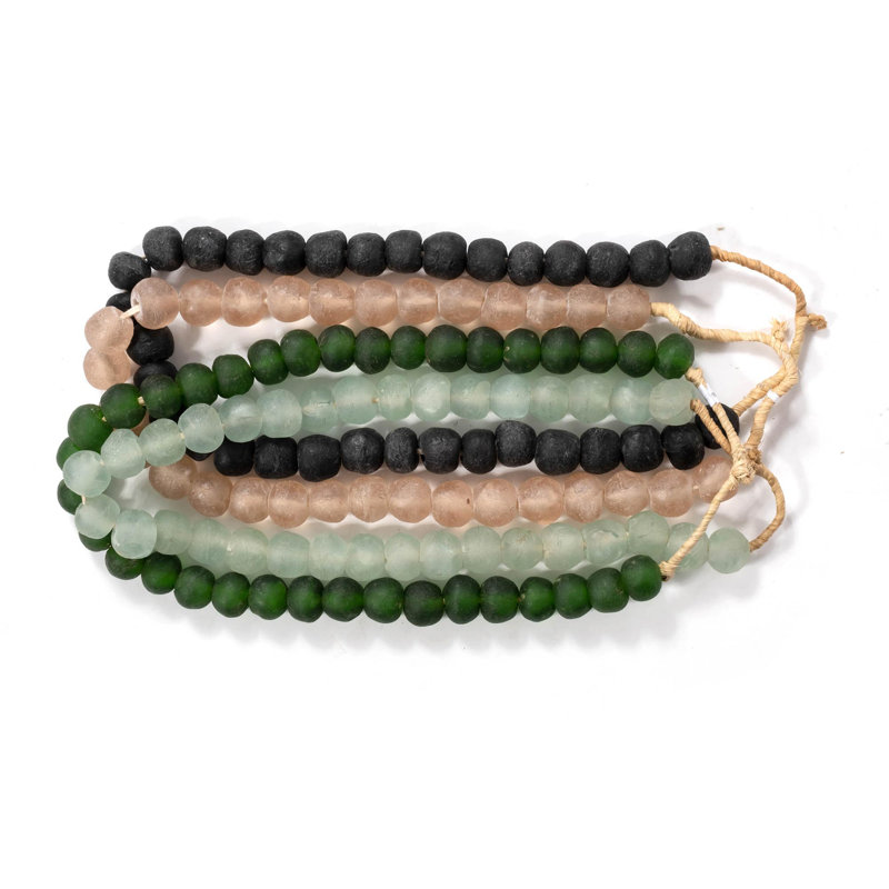 Double Glass Beads Sculpture, Opaque