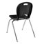 Chaises de classe empilables en plastique avec sièges profilés Structure Series-1418158601-1417962284
