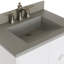Ensemble de meuble-lavabo mural simple 31 po Crumley-681647634-681647629