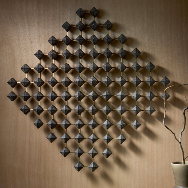 Abstract Dimensional Wall Art, 24" H x 24" W x 3" D