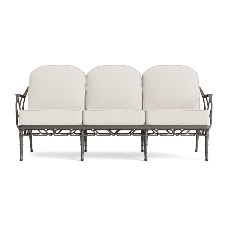 Calcutta Outdoor 3 - Seat Patio Sofa, Fusion Natural, Mica