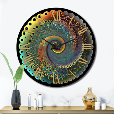 Horloge murale Iridiscdent