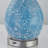 Dishman 25.25" H Glass and Metal Table Lamp-1060650552
