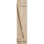 Volets rustiques en bois synthétique à deux planches espacées avec planche en Z (par paire)-71288308-88966893-88966901