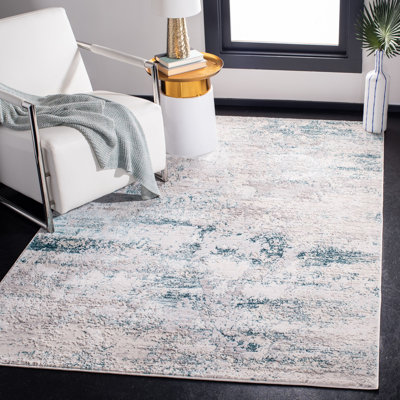 Tapis abstrait Schaefferstown Performance