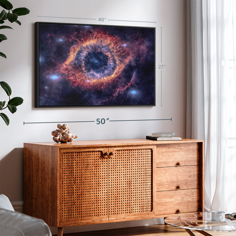 «Eye of God Nebula», reproduction sur toile, H 27 po x l 40 po