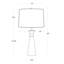 Starling Crystal Table Lamp