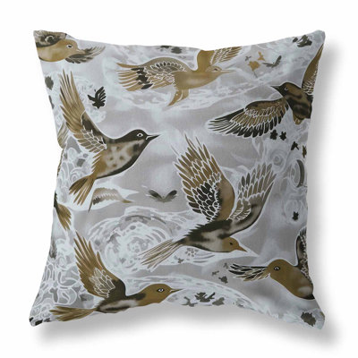 Coussin Inferno Songbirds Broadcloth