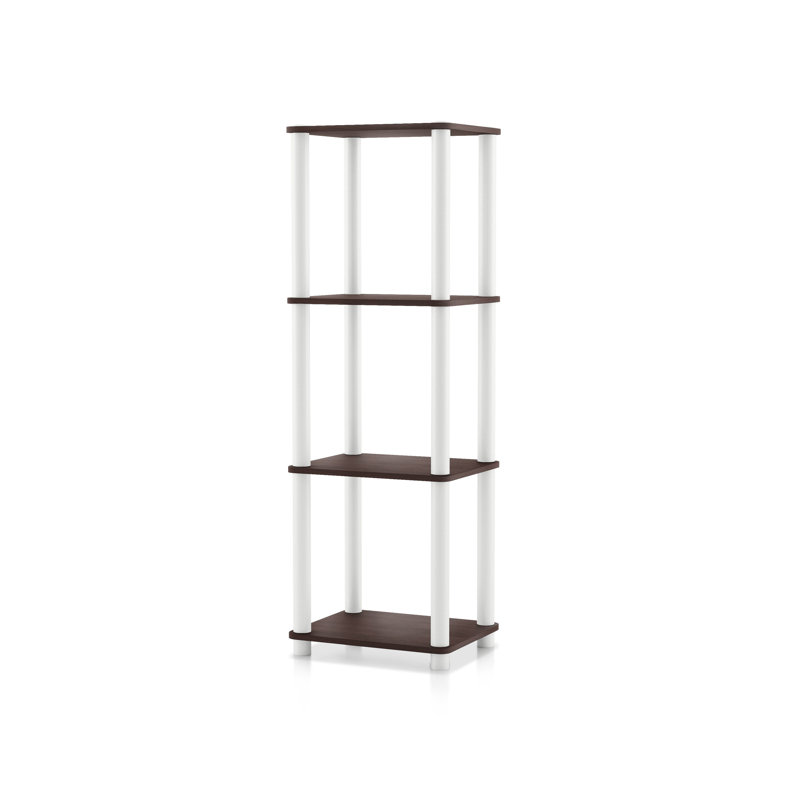 Terzenbach Narrow Storage Shelving, (4 Shelves) 44.17"H x 14.86"W x 11.81"D, Espresso