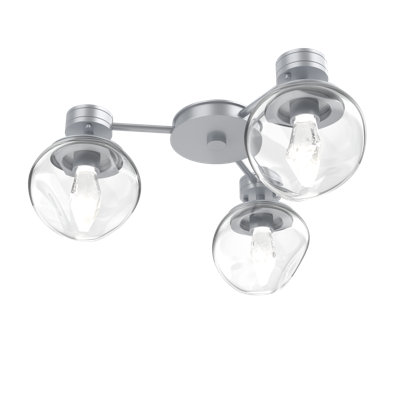 3 - Light LED Flush Mount