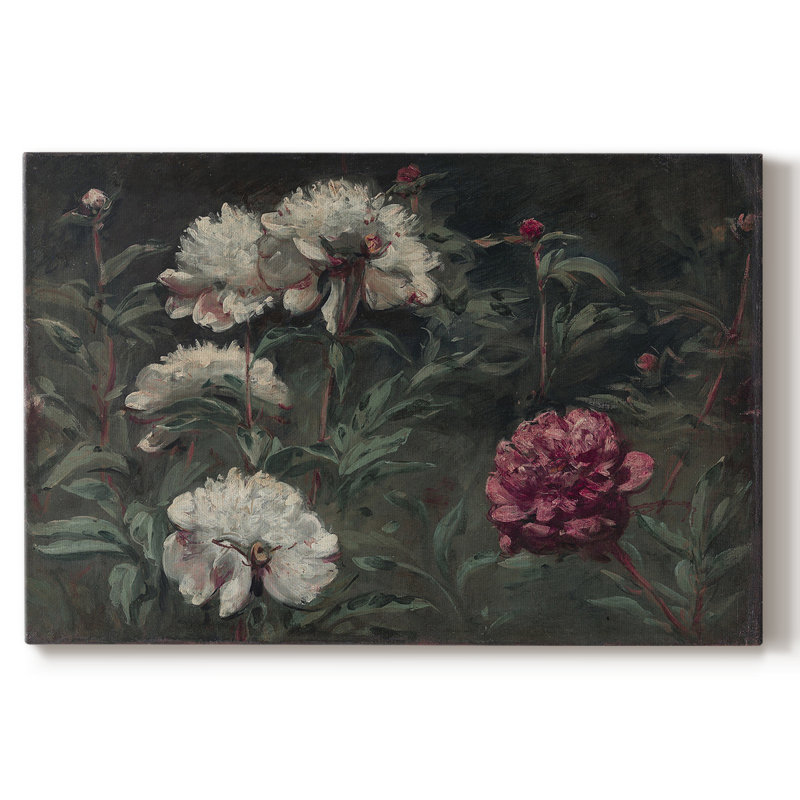 Motif floral rétro CXVI, 12 x 18