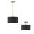Donovan 1 - Light Drum Pendant-94392775