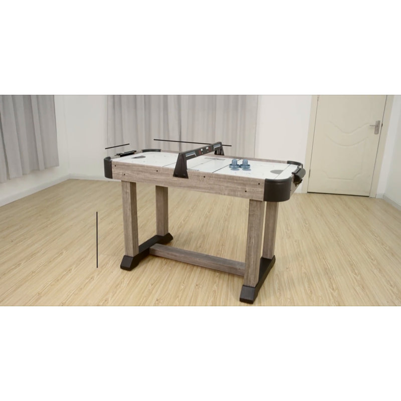 Charleston 48" Oakwood Air Powered Hockey Table with LED Scorer