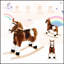 Cheval à bascule en peluche avec sons réalistes pour les tout-petits de Qaba