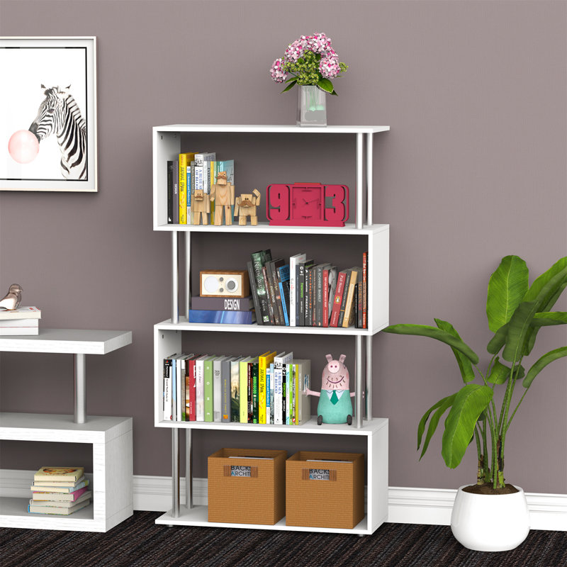 Lorentzen 80cm W Bookcase, White