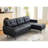 88” W Faux Leather L-Shape Sofa Chaise-556264104