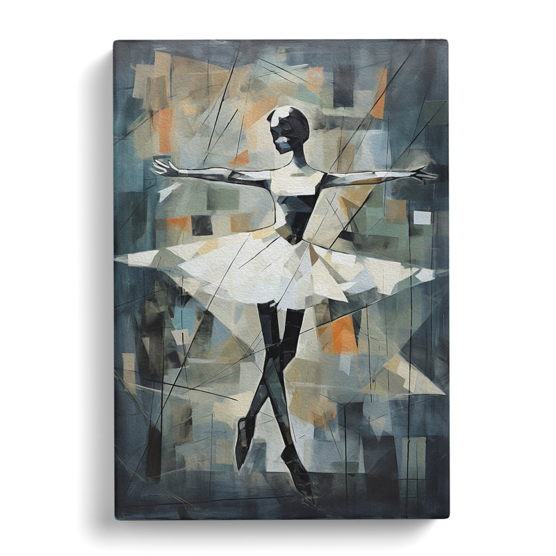 Ballet Dancer Dadaism - Print, 76cm H x 50cm W x 3cm D