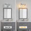 Luminaire de salle de bain moderne à 2 lumières en cristal Kyneisha-240086463-240086461