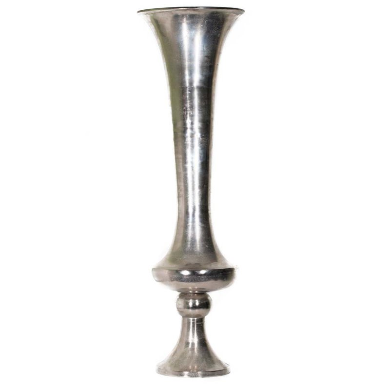 Vase de plancher Shepper, Nickel, H 55 po x l 15 po x P 16,5 po