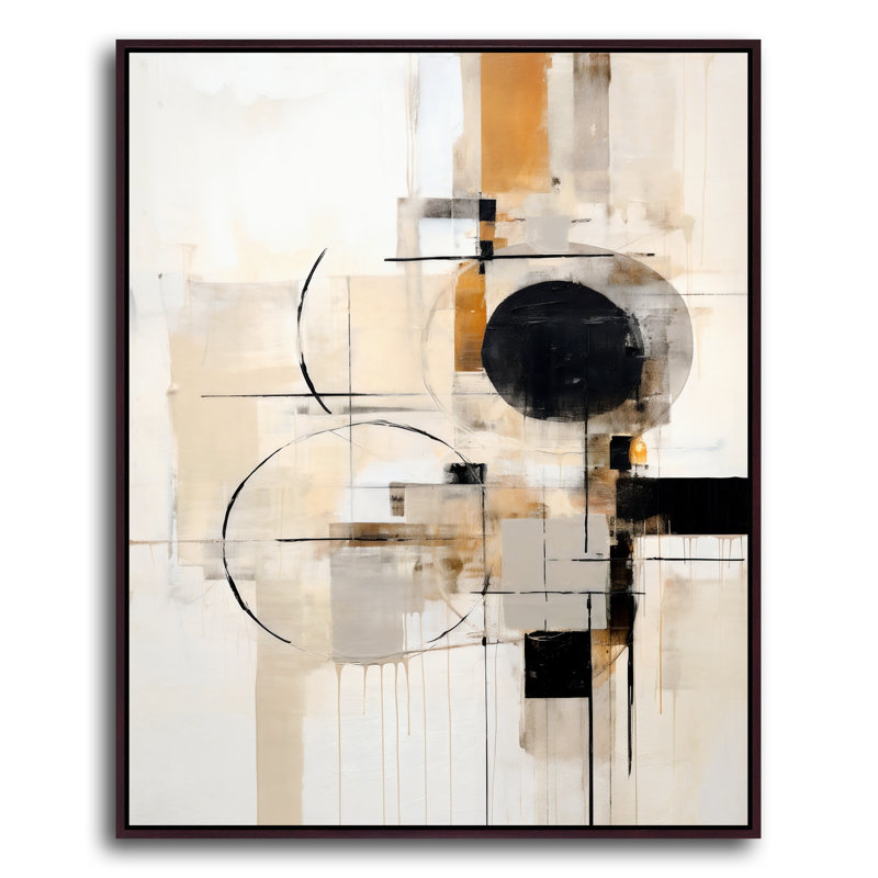 Mirage avec cadre espresso, Cadre flottant, Espresso