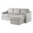 Serta Harvey 89.8" Convertible Sleeper Sectional-109510236