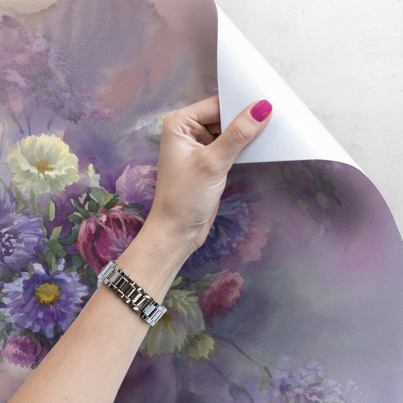 Soham 1.52m x 1.04m Matte Mural, 290 x 290cm