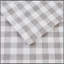 Ensemble de draps 4 pièces imprimé à carreaux gris à chevrons