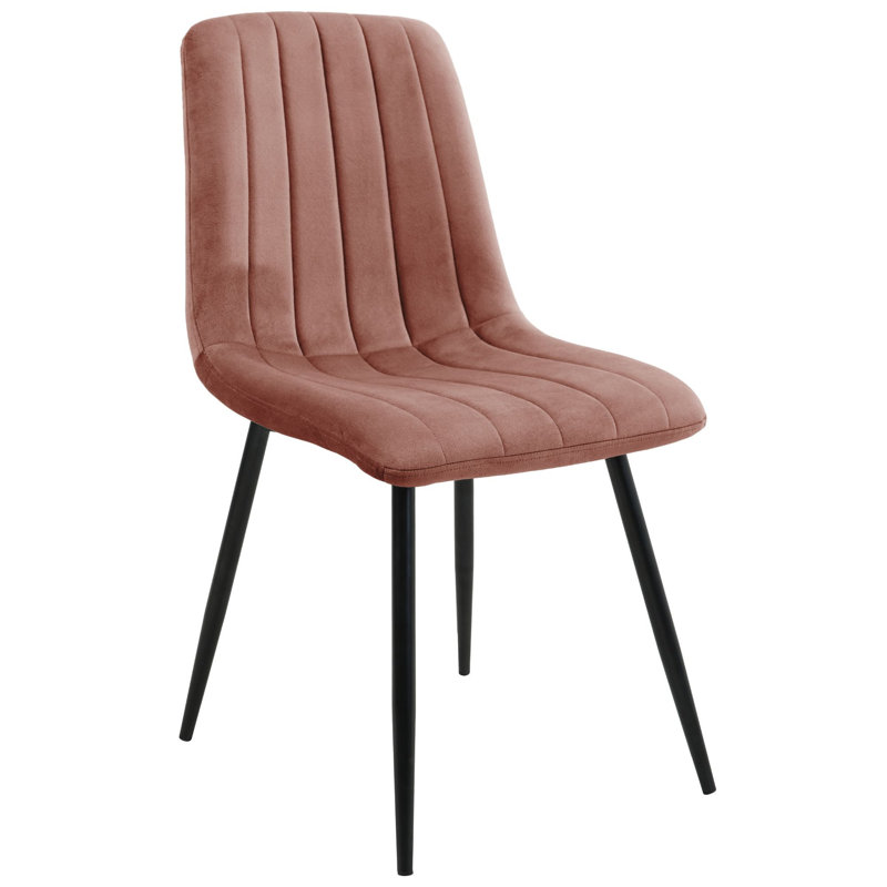 Set of four SJ.9 dining chairs, Pink