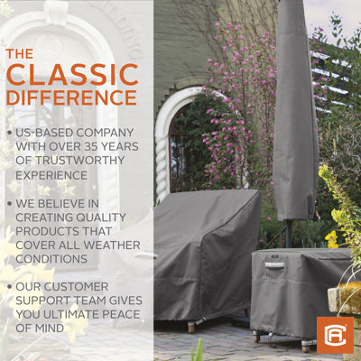 Jaylon Water Resistant Outdoor Patio Chair Cover