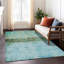 Tapis bleu sarcelle lavable à la machine intérieur / extérieur Cinead ACN1716-104848230