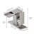 Bathroom Sink Faucet LED Light 3 Colors Changing Waterfall Glass Spout Hot Cold Water Mixer Single Handle One Hole Deck Mounted Bathroom Faucet-121292150