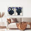Indigo Vases Set Set by Oliver Gal-497024983-308832839