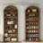 Set Of 2 Tall Arched Bookshelf-30789692