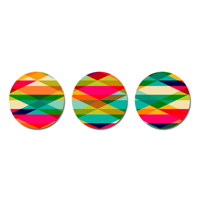 Abstract Wall Decor on Metal