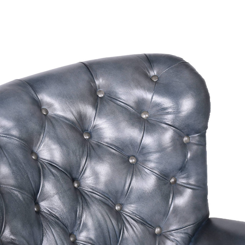 Baltz Upholstered Armchair, Grey