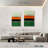 Avery Abstract Stripe Theme Orange