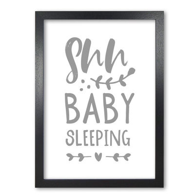Shh Baby Sleeping - Print