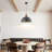 Kensaku 1-Light 15.75" Dimmable Dome Hammered Single Pendant Light-1057024227